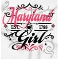 thumbnail image 2 of Maryland Fancy Feminine Filagree Women's Graphic T Shirt Tees Brisco Brands S, 2 of 5