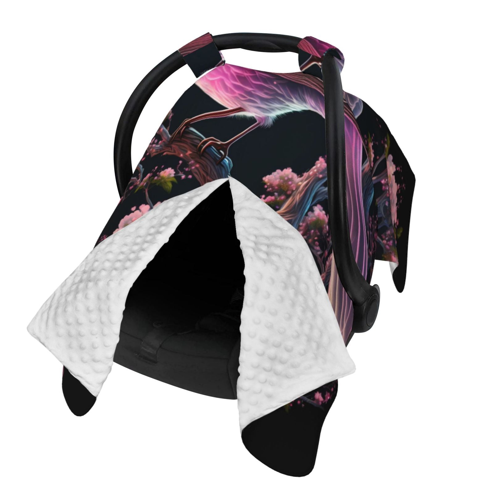 Naloa Bird 2 Baby Car Seat Cover, Breathable Baby Carrier Cover, Multiuse Baby Carrier Cover & Nursing Breastfeeding Cover