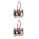 thumbnail image 4 of Monstrate Adorno de Navidad Familia Escribible Árbol de Navidad Colgando Type1 NO1, 4 of 6