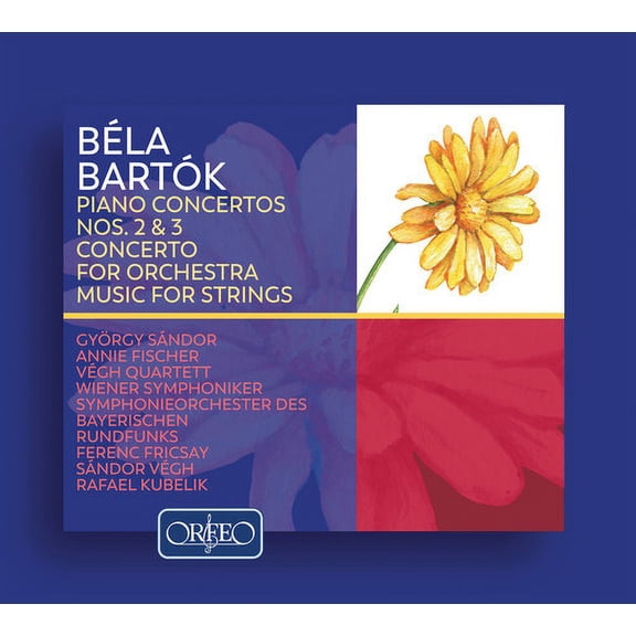 Bartok / Sandor - Piano Concertos 2 & 3 / Concerto for Orchestra - Music & Performance - CD