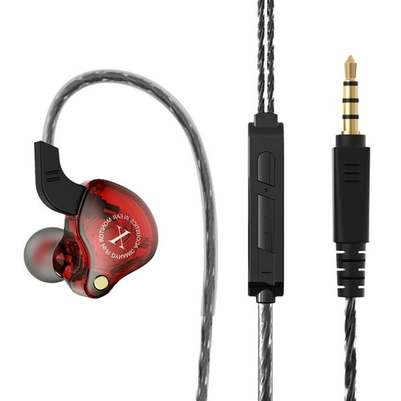 In-Ear Monitor Headphones | Wired Earbuds with Microphone | Wired In-Ear Headphones for Singers Drummers Musicians Earphones Wired Noise Isolation Sport Earbuds for Running Jogging Gym