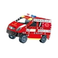 thumbnail image 4 of Conjunto de juguetes de construcción Perfecl modelos de automóviles Camión de bomberos 7 cm x 18 cm x 10 cm, 4 of 8
