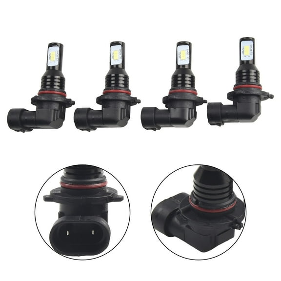 9005 9006 LED Headlights Kit Combo Bulbs 7000K high Low Beam Super White Bright
