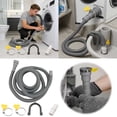 thumbnail image 1 of Universal Diameter Washing Machine Drain Hose Extension Flexible Replacement for Smart Home Laundry Decoration, 1 of 6