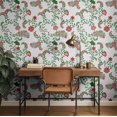 thumbnail image 3 of S4Sassy Peel & Stick Vinyl Wallpaper, Rustic Floral Vine Print Wallpaper Contact Paper Waterproof- White 25"x60",Removable Wall Covering for Home Decor in Living Areas, Renter Space, Cabinet, 3 of 9