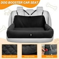 thumbnail image 4 of Dog Car Seat for Medium/Large Dogs Under 100 Lbs,Multi-Functional Dog Car Bed Washable Pet Travel Safety with Thick Cushion, Soft & Removable,for All Cars Back Seat (Black), 4 of 14