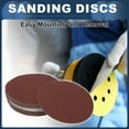 thumbnail image 2 of Unique Bargains Sanding Discs, 7 Inch Automotive Repair Round Hook and Loop Sandpaper Aluminum Oxide Red, 30 Pcs 400 Grit, 2 of 7