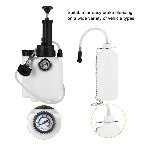 EZSPTO Bleeding Fluid Kit,Pressure Brake Bleeder,3L Brake Fluid Bleeder