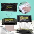 thumbnail image 2 of Shoe Wipes Cleaner Disposable Sneaker Wipes White Shoes Wipes Removes Dirt Stains for Home Travel, 2 of 5