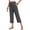 Dark Gray, variant on Only Moment Wide Leg Pants Woman Jute Wide Leg High Waist Casual Lounge Pant 2026 Beach Travel Vacation Outfits Beige,L