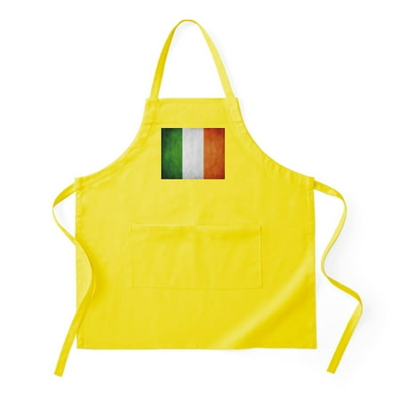 

CafePress - Irish Flag - Kitchen Apron with Pockets Grilling Apron Baking Apron