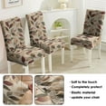 thumbnail image 5 of Rustic Blossom Bloom Hummingbird Country Dining Chair Covers Set of 4 Washable Polyester Stretch Slipcovers Removable Protector for Artistic Home Decor, 5 of 7