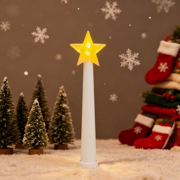 Christmas Tree Remote Control,Glowing Star Design Magic Wand Christmas Light Controller,Christmas Knob Covers Squishy Toys,Surprised for Friends Family Christmas Gift (Stars)