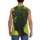thumbnail image 4 of Fotbe Screaming Horror Art Men's Camiseta sin Mangas Estampada para Hombres, Playera Casual para Gimnasio, Entrenamiento, Playa-X-Large, 4 of 7