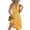 Yellow, variant on MLDRA Women's Beach Dress Backless Halter Sleeveless Strapless Floral Midi with Pockets Smocked Waist Deep V Neck Yellow