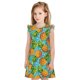 thumbnail image 1 of Fotbe Pineapple Vestido de Dormir para Niñas de 3 a 10 Años, Mangas Cortas, Estilo Princesa, Pijama Camisón con Mangas Voladas-Medium, 1 of 6