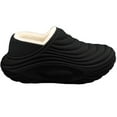 thumbnail image 2 of Qicasul Women's slipper Winter Fleece Lined Slippers Indoor Outdoor Shoes With Memory Foam Comfort Arch Support Black US Size:9, 2 of 4