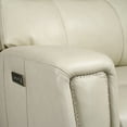 thumbnail image 5 of Dual-Power Reclining Sofa 72" Genuine Leather Power Zero Gravity Reclining Loveseat with Powered Adjustable Headrest,USB&USB-C Port, 5 of 8