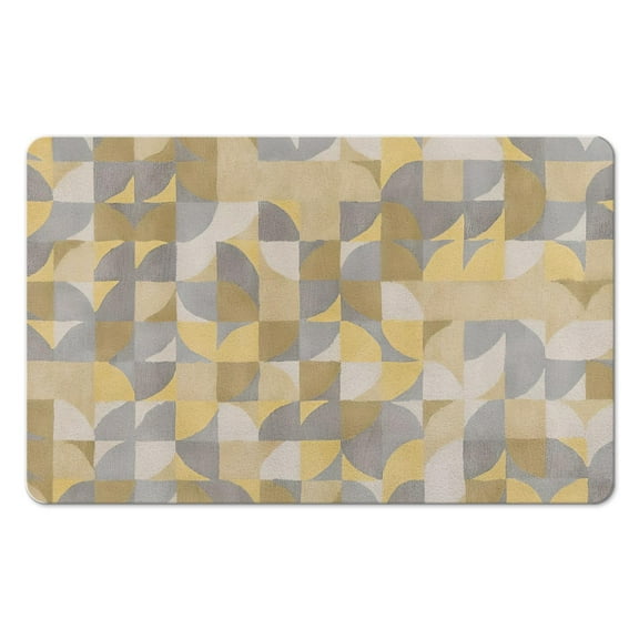 Boho Style at Its Best with our Small Rug - Soft, Non-Slip, Washable, Ultra-Thin - Ideal for Kitchen, Entryway, Bedroom, Bathroom, Office - Geometric Bohemia Pattern, 20x32 inch
