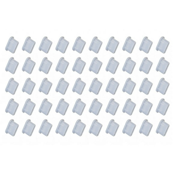 Silicone USB C Covers Plugs Phone Charging Port Protector Covers 50Pcs Type C Anti Caps
