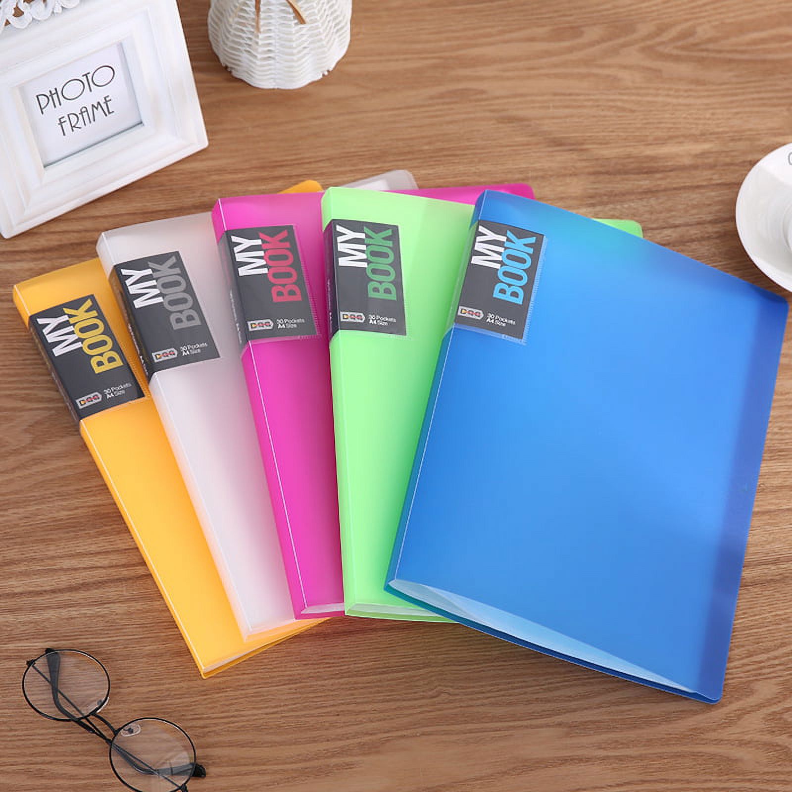 SagaSave A4 Binder Folder Cover Daily Filing Envelopes Storing Documents Waterproof