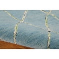thumbnail image 3 of Nourison  Intermix Area Rug Blue 3'6" x 5'6" Latex Free Abstract 4' x 6' Indoor,Handmade Living Room Green, 3 of 5