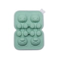 thumbnail image 2 of Moldes De Silicona Para Cubitos De Hielo Molde de silicona verde militar de 1 pieza,bandeja plegable para cubitos de hielo,ideal para paletas y gelatina. Rkxzt, 2 of 9