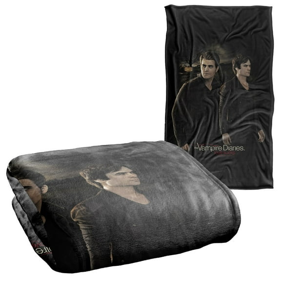 Vampire Diaries Brothers Silky Touch Super Soft Throw Blanket 36" x 58"
