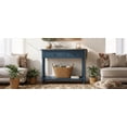 thumbnail image 3 of TREXM Daisy Series Console Table Traditional Design with Two Drawers and Bottom Shelf (Dark Navy), 3 of 21