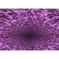 thumbnail image 1 of Ahgly Company Indoor Rectangle Patterned Purple Area Rugs, 8' x 10', 1 of 6