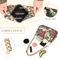 thumbnail image 2 of FORMRS Womens Shoulder Bag with Chain Strap Clutch Purse Cute Tote Handbag, Red Christmas Poinsettia, 2 of 7