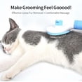 thumbnail image 4 of Automatic Pet Hair Removal Comb, Self-Cleaning Slicker Brush for Dogs & Cats- Grooming Shedding Brush for Small, Medium and Large Dogs and Cats- Pet Hair Brush with Soft Grip Handle, 4 of 5