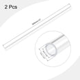 thumbnail image 2 of Unique Bargains Tube Rond en Acrylique Rigide Transparent 9mm ID x 12mm OD x 305mm Lot de 2, 2 of 6