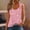 Pink, variant on Giftesty Tank Tops for Women Women's Printed Round Neck Casual Printed Sleeveless Suspender Top