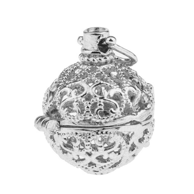 Colgante de aceite Esencial Fernando Locket Difusor plata