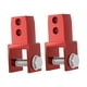 thumbnail image 1 of Adaptador de extensión de altura de amortiguador trasero universal para motocicleta (2 unidades) Rojo, 1 of 9