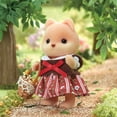 thumbnail image 4 of Toy Calico Critters Ternurines Caramel Dog Family con figuras de casa de muñecas, 4 of 7