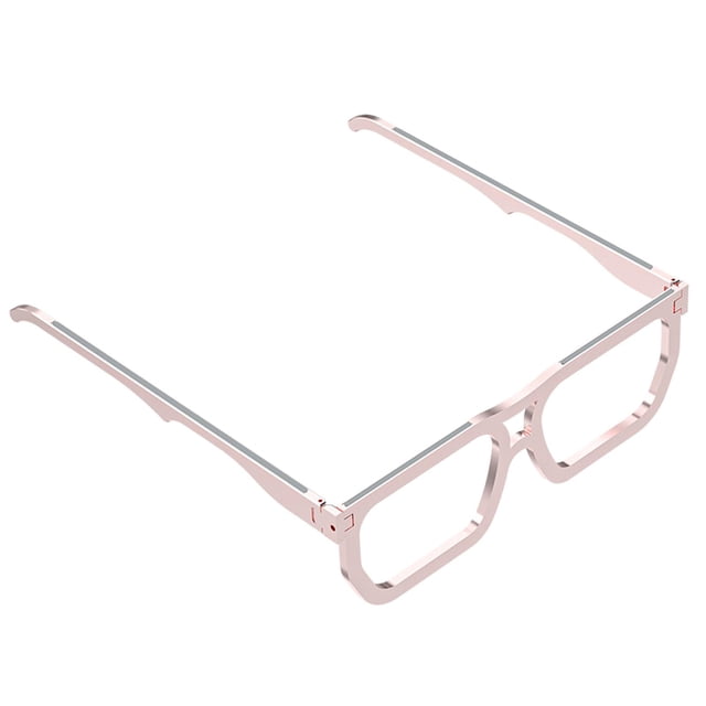 Soporte para computadora portátil Forma de gafas ligeras y estables plegables para escritorio Monitor al aire libre jinwen Soporte para portátil