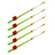 thumbnail image 5 of Caña de pescar en hielo de invierno, 5 uds., varillas de extensión con indicador de Bobber de punta superior, 5 of 5