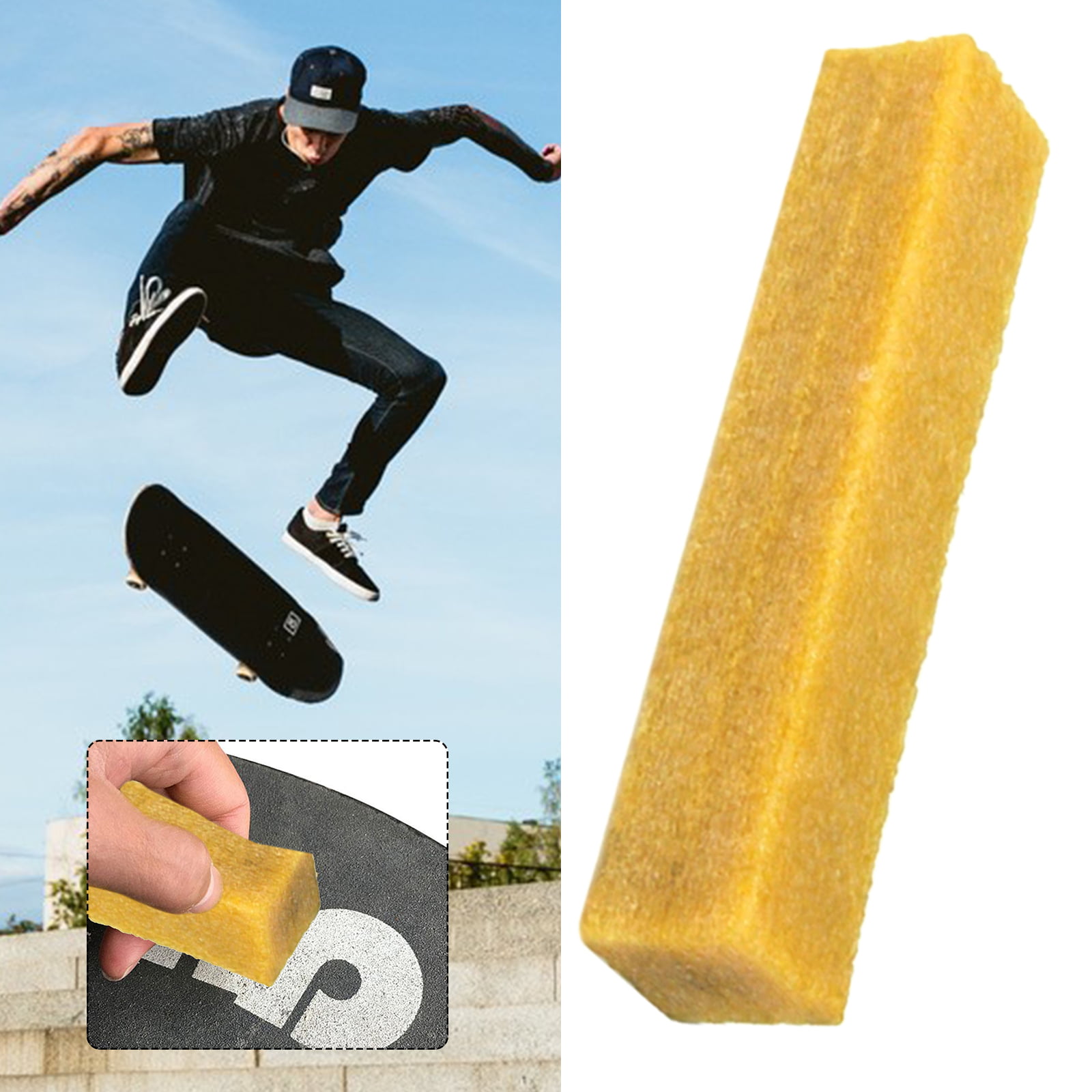 Skateboard Grip Tape Cleaner Eraser Dirt Remove Tool for Longboard Cruiser 