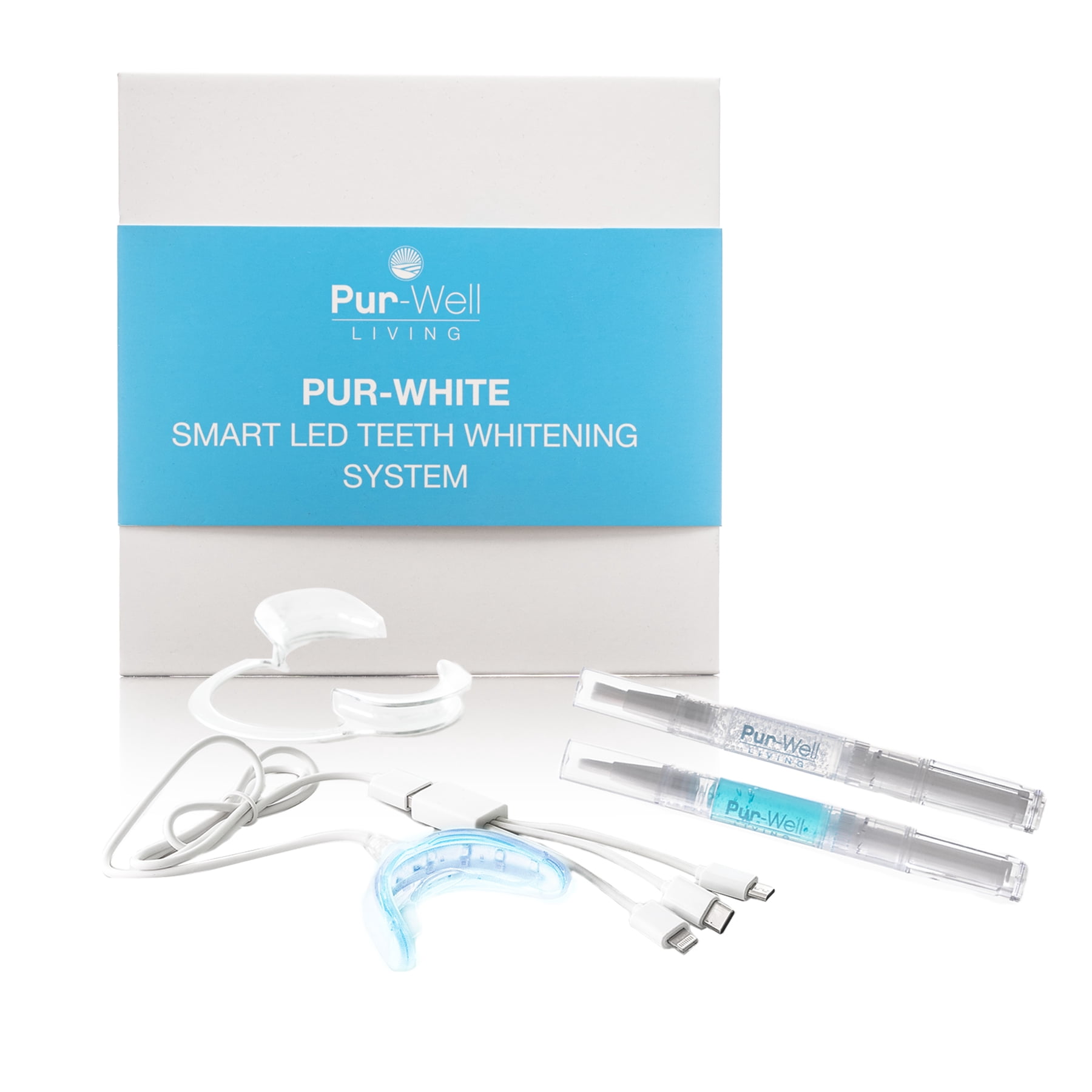 PurWell Living Pur White Smart Teeth Whitening System Brilliant