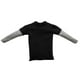 thumbnail image 2 of Camiseta larga de manga doble negra para hombre a escala 1/6 para acceso a s de acción de 12'' Negro Zulema camiseta de figura de acción masculina, 2 of 7