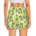 thumbnail image 4 of Fotbe Cute Dinosaurs Cartoon Womens High Waist Running Shorts Athletic Workout Quick Dry Shorts for Women with Pockets Gym Yoga Summer Shorts-Medium, 4 of 9