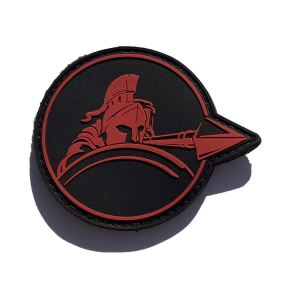 HMLAT-303 PVC Spartan Shoulder Patch Hook and Loop