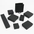 thumbnail image 3 of 1PCS Black Square Jewelry Display Gifts Box Organizer Engagement for Ring Earring Brooch Necklace Bracelet Packaging Boxes 7, 3 of 6