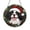 Acrylic 3.5 Inch, variant on Active Herding Dog Winter Scene Stained Glass Suncatcher – Window Decor