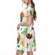 thumbnail image 2 of Disketp Floral Vintage para Vestido de Manga Corta para Mujeres, Vestidos de Verano para Mujeres, Casual y Holgado para la Playa, 2 of 6
