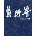 thumbnail image 4 of Conjunto de atuendo Bluey, camiseta vintage Wash 3T para niños pequeños, 4 of 7