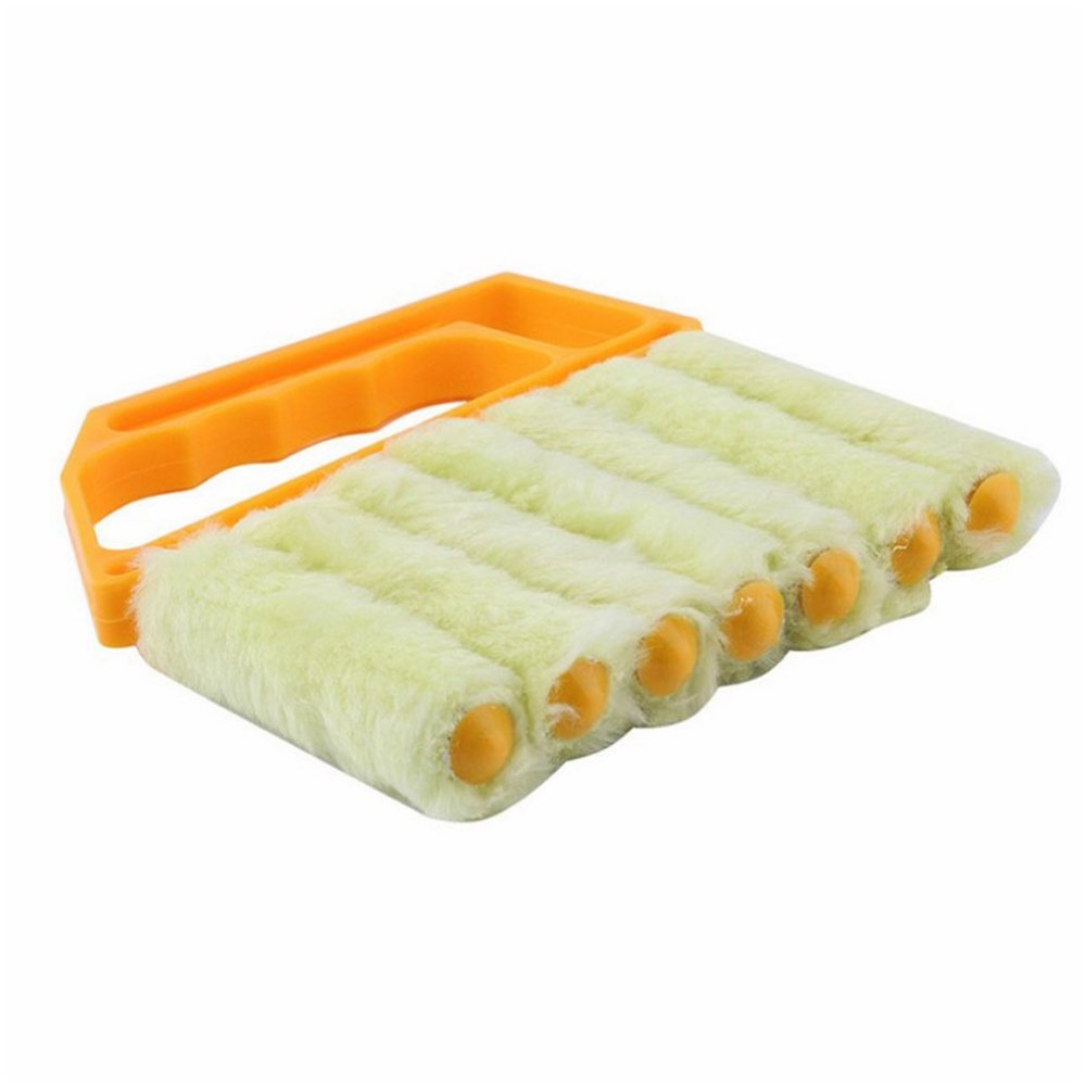 Autmor 7 Finger Dusting Cleaner Tool Mini Blind Duster Brush Dust Clean