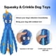 thumbnail image 2 of Juguetes chirriantes para perros, pulpo, sin relleno, juguetes de peluche arrugados para cachorros, juguetes interactivos duraderos para masticar perros pequeños, paquete de 2, 2 of 5
